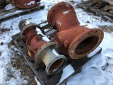 2 PIPE COUPLERS