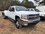 2008 CHEVY 3500HDCREW CAB DUALLY, VIN: 1GCJK33608F116873, CREW CAB, 4WD, LEATHER, PW, PD, RUNNING