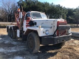 1959 MACK B81 SX WRECKER, VIN: 1356, THERMODYNE DIESEL, CAMELBACK SUSPENSION, TULSA WINCH, NEW