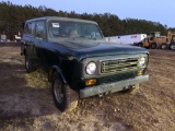 1979 INTERNATIONAL SCOUT, VIN: J0062JGD32300, 2 DOOR, 4WD, 67,218 MILES(scout driven to auction with