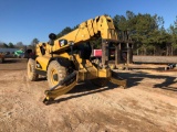 2007 CAT TH580B TELEHANDLER, S# TBJ00229, ENCLOSED CAB, 2909 HOURS, OUTRIGGERS, 11,000 POUND