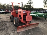 DITCH WITCH R65 TRENCHER, S#647826, 1352 HOURS, TRENCHER, BACH FILL BLADE