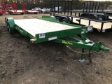 2018 BIG TEX 70CH-20 TAG TRAILER, VIN:16VCX2027J2087217, SLIDE IN RAMPS