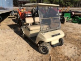 CLUB CAR GAS GOLFCART, ROOF, FOLDING FRONT WINDSHIELD, AG9135258153