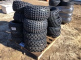 Pallet of 21 new ATV and golf cart tires