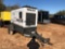 WACKER G50 TRAILER MOUNTED GENERATOR, 38KW, 240/120, JOHN DEERE DIESEL ENGINE, S/N 5657135