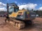 2012 VOLVO EC220DL HYDRAULIC EXCAVATOR, ENCLOSED CAB, HEAT, A/C, 9? 7? STICK, AUX HYDRAULICS,