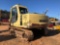 KOMATSU PC100 HYDRAULIC EXCAVATOR. S/N 41854. ENCLOSED CAB. A/C, HEAT. RADIO, CD PLAYER. THUMB. AUX