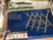 STRONGWAY HEAVY DUTY SAWHORSE. 800LB CAPACITY. HOLDS UP TO 16? LOGS, HANDLES LOGS UP TO 8? LONG