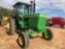 JOHN DEERE 4630 AG TRACTOR, ENCLOSED CAB, HEAT, A/C, 7397 HOURS, SINGLE REARS, DUAL AXLE, S/N