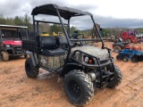 BAD BOY BUGGIE, AMBUSH. HYBRID, GAS OR ELECTRIC. DUMP BED. CANOPY TOP. 4X4. CAMO. FRONT & REAR