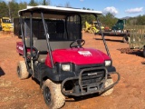 2008 KAWASAKI MULE, 4 SEATER, DUMP BED, 1749 HOURS