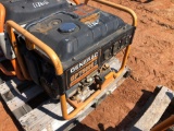 GENERAC GP7500E PORTABLE GENERATOR, GAS ENGINE