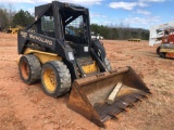 NEW HOLLAND LX665 MULTI TERRAIN LOADER, OROPS, AUX HYDRAULICS, LOW PRO TOOTH BUCKET, S/N 870135
