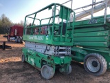 2006 GENIE GS2032 SCISSOR LIFT, SN GS3206819, ELECTRIC, NON MARKING TIRES, 20? HEIGHT, EXTENDABLE