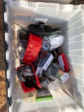 Crate of miscellaneous parts