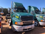 2005 STERLING SINGLE AXLE ROAD TRACTOR, MERCEDES DIESEL ENGINE, 10 SPEED TRANS, AIR RIDE, VIN