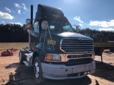 2005 STERLING SINGLE AXLE ROAD TRACTOR, MERCEDES DIESEL ENGINE, 10 SPEED TRANS, 945,298 MILES, AIR