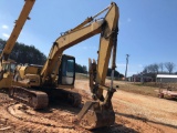CAT 312B EXCAVATOR. ENCLOSED CAB, HEAT & A/C. 8863 HOURS. HYDRAULIC THUMB. 36? CAT TOOTH BUCKET. S/N