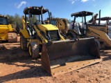 NEW HOLLAND B95B LOADER BACKHOE, OROPS, 4WD, 4788 HOURS, S/N 03203