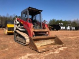 2015 TAKEUCHI TL8 MULTITERRAIN SKID STEER, OROPS, AUX HYDRAULICS, RUBBER TRACKS, LOW PRO SMOOTH