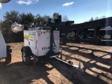 GENERAC MAGNUM MLT3060K LIGHT TOWER, 8158 HOURS, S/N 1210123