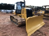 2008 CAT D6K LGP CRAWLER DOZER, ENCLOSED CAB, HEAT, A/C, RADIO, 11,838 HOURS, 6-WAY, S/N DHA00701