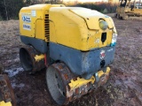 2012 WACKER RT 82-SC TRENCH ROLLER, S/N 20068463, DOUBLE DRUM, PAD FOOT(REMOTE IN OFFICE)