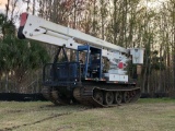 TEREX LIFT-ALL LM-65-2S RUBBER TRACK BUCKET TRUCK, SN 5719069765LM, DETROIT DIESEL, 65? REACH, 2