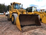 CAT 966D RUBBER TIRE LOADER, ENCLOSED CAB, 8,xxx HOURS, S/N 99Y04765