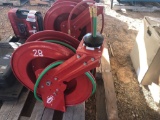 NEW RETRACTABLE HOSE REEL W/50 FOOT AIR HOSE