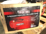 NEW IRONTON 5 GALLON AIR CARRY TANK