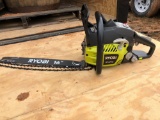 NEW RYOBI 37CC 16? CHAINSAW WITH CHAIN