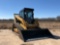 2015 CAT 299D XHP MULTI TERRAIN LOADER, SN JST01144, CAB AIR, HIGH FLOW, SOLSBEE SMOOTH BUCKET, REAR