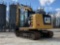 2014 CAT 312E HYDRAULIC EXCAVATOR, ENCLOSED CAB, HEAT, A/C, HYDRAULIC COUPLER, NEW 24? TOOTH BUCKET,