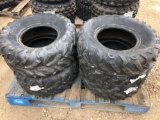(4) new DURO AT24 X 10?11 four wheeler tires