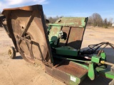 JD 1508 BATWING ROTARY MOWER, 15 FOOT, 540 PTO(right side drive shaft needs repair)