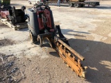 2010 DITCH WITCH R230 RIDE ON TRENCHER, KOHLER GAS ENGINE, 527 HOURS, S/N 000347, ARTICULATING