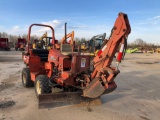 DITCH WITCH 3210DD TRENCHER, SN 342353, PUSH BLADE, TRENCHER, BACKHOE ATTACHMENT, 348 HOURS