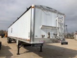 2008 WILSON DWH-550 HOPPER BOTTOM TRAILER, VIN: 1W1MGF1A18B247939, AIR RIDE, ALUMINUM WHEELS ON 24.5