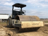 2004 INGERSOLL RAND SD-100D TF ROLLER, ROPS CANOPY, 84?, SMOOTH DRUM, 3577 HOURS, S/N 175845