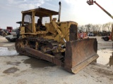 CAT D7F CRAWLER DOZER, SN 59P4115, OROPS, REAR AND SIDE SCREENS, WINCH (dozer was on job March 26
