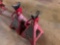 (2) 6 TON BIG RED JACK STANDS