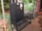 OLD COUNTRY BBQ PIT/SMOKER ON WHEELS(USED ONCE)