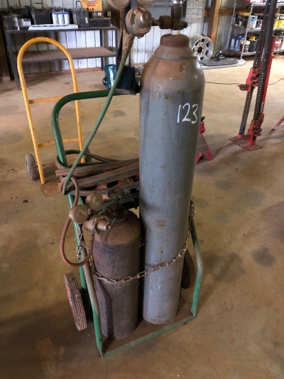 ACETYLENE TORCH KIT WITH GAUGES AND HOSES