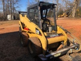 2003 CATERPILLAR 232 SKID STEER LOADER, SN CAB00703, OROPS, AUX HYDRAULICS, 1024 HOURS, 60? CAT