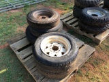 VARIOUS SIZE TIRES AND WHEELS