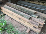 STACK OF 4X6 WOODEN POST
