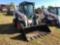 2013 BOBCAT S770 SKID STEER LOADER, ENCLOSED CAB, HEAT, A/C, AUX HYDRAULICS, HYDRAULIC COUPLER, 72in