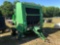 2006 JOHN DEERE 567 5x6 ROUND BALER, MEGA WIDE, COVER EDGE, HYDRAULIC PICKUP, S/N 327162